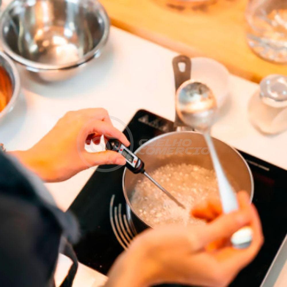 Termômetro Culinário Alimentos E Líquidos -50ºc A +300ºc
