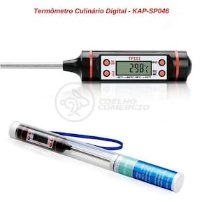 Termômetro Culinário Cozinha Digital -50ºc A +300ºc