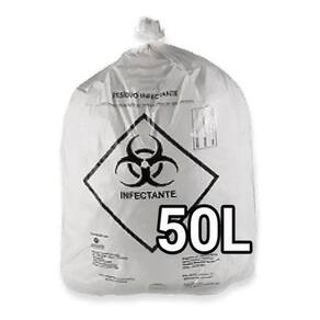 Sacos De Lixo Infectante Hospitalar 60 Litros 100 Unidades