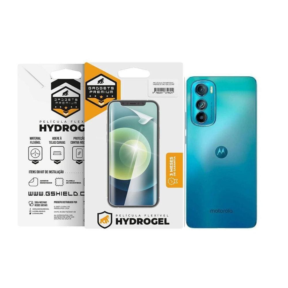 Película Para Motorola Edge 30 5G - Traseira Hydrogel Hd