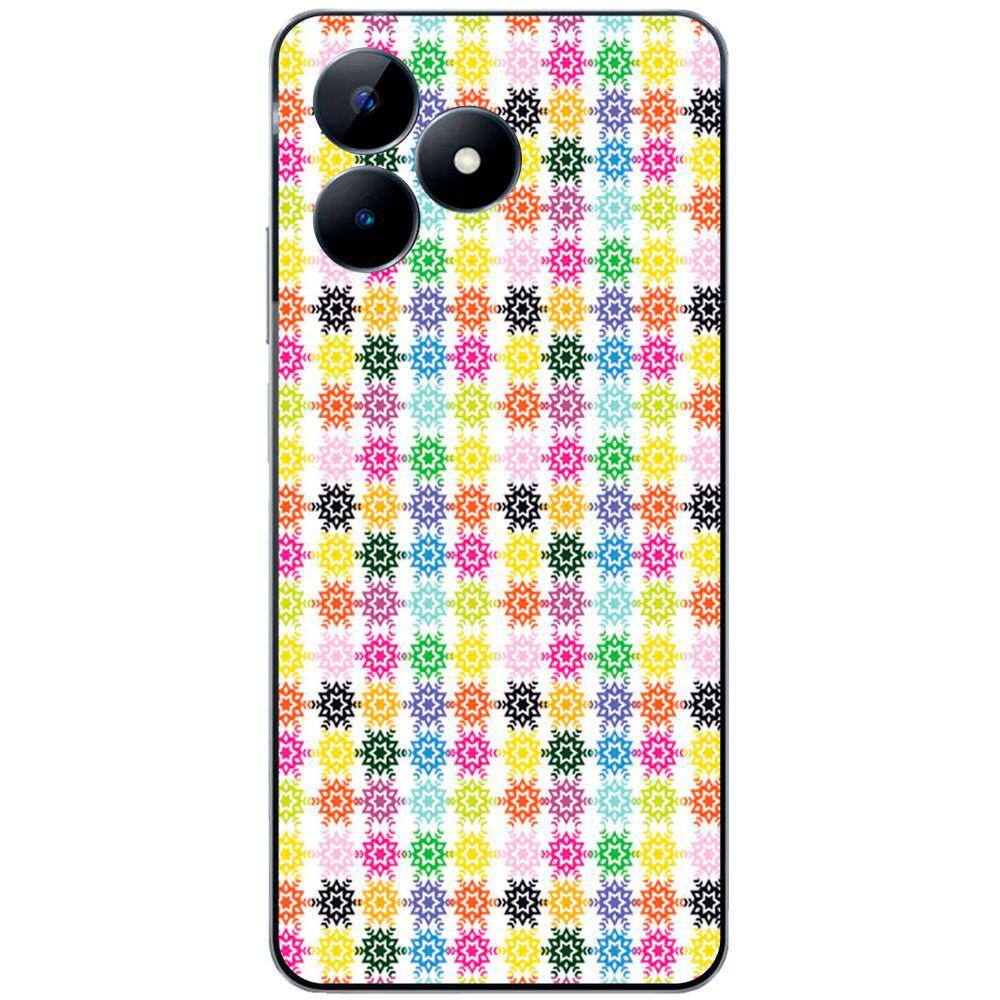 Capa Adesivo Skin191 Verso Para Realme C51 (2023)
