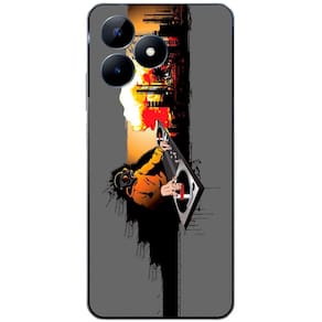 Capa Adesivo Skin264 Verso Para Realme C51 (2023)