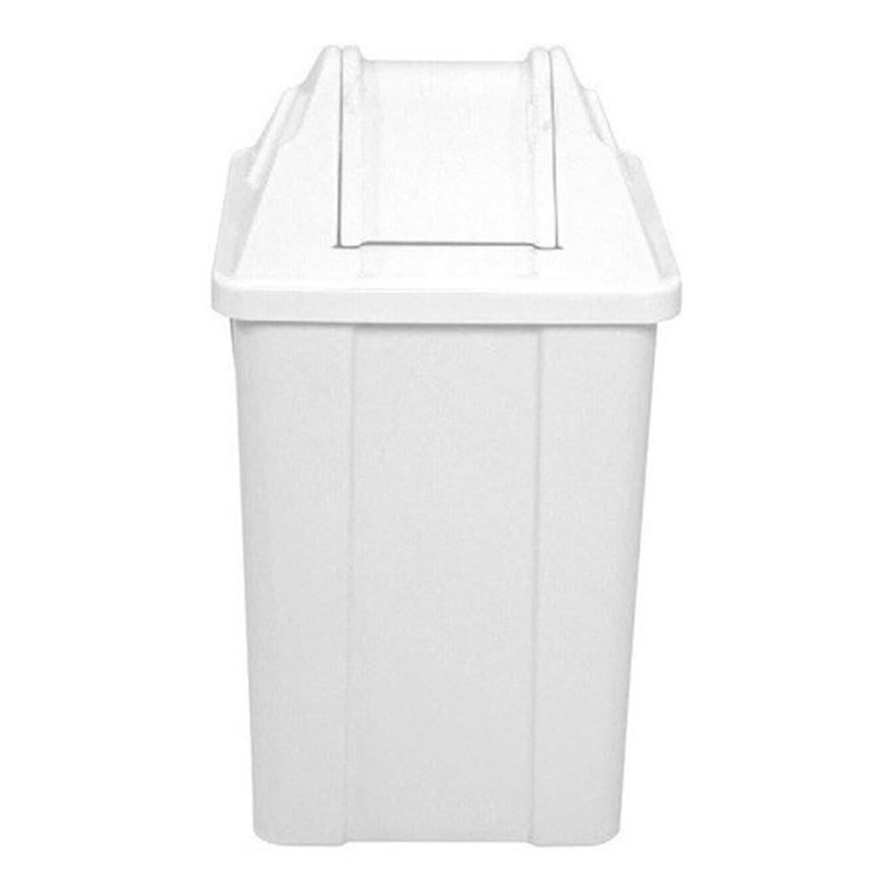Cesto Quadrado Com Tampa Vai-Vem 60 Litros