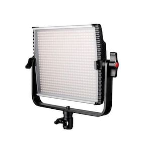 Iluminador Led Greika Hs-600Mb Pro Bicolor + Bateria + Fonte