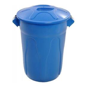 Kit 04 Cestos De Lixo Tipo Balde 100 Litros