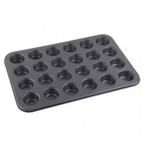 Assadeira Mini Cupcake 24 Cavidades - Antiaderente