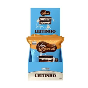 Alfajor La Fajor Leitinho Whey La Ganexa  12X50G  -