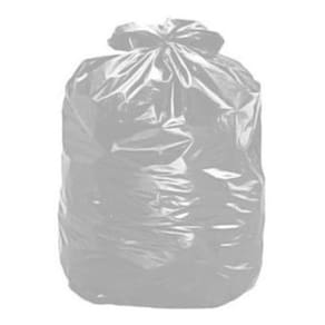 Kit 10 Pcts Saco Para Lixo Cinza 60L C/100