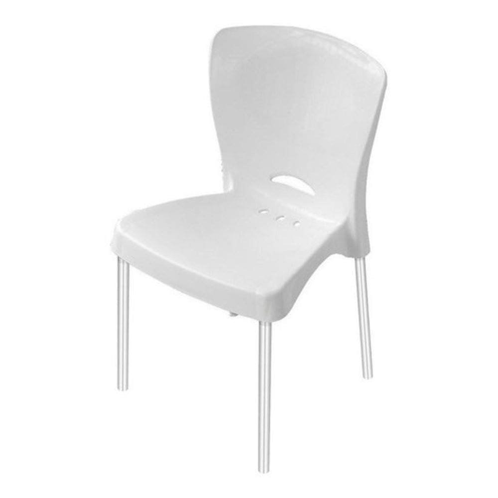 Cadeiras Com Pés Em Alumínio Kit 05 Unidades Ca3