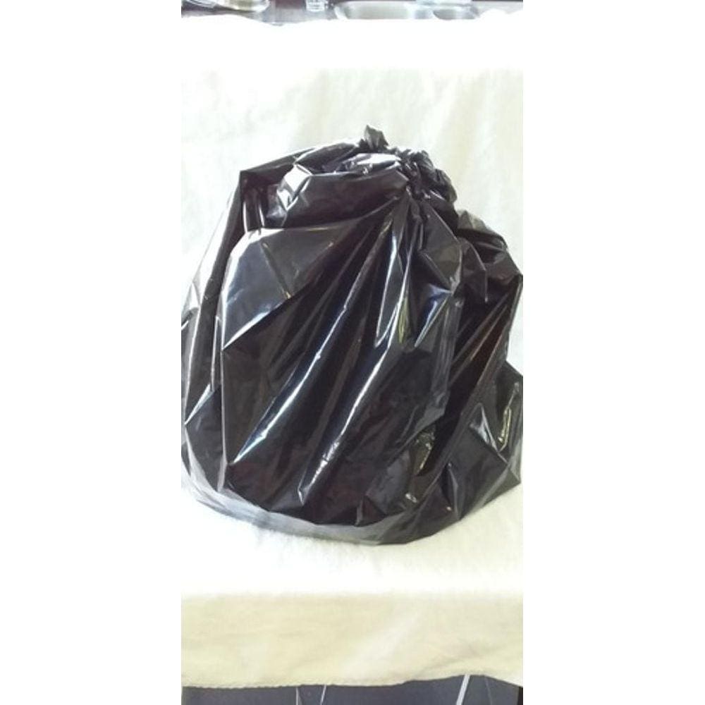 Saco De Lixo Preto 200 Litros/0,08 Micras-90X105Cm-50 Unid