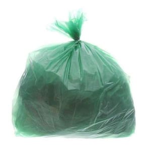 Saco Para Lixo Verde Reforçado 30 Lt Com 50 Uni