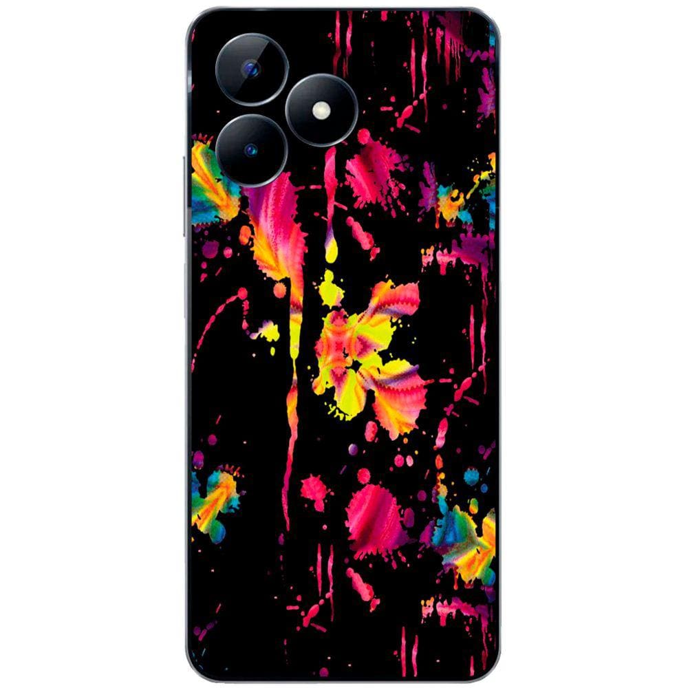 Capa Adesivo Skin206 Verso Para Realme C51 (2023)