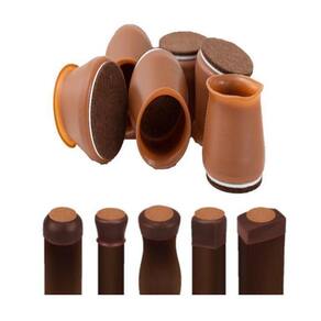 Capa de Silicone com Feltro - Proteção Pés Quadrados