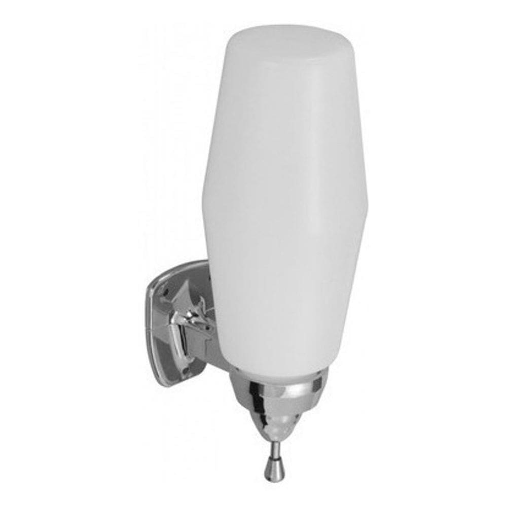 Saboneteira Plástica Cromada Com Válvula Para 1000 Ml