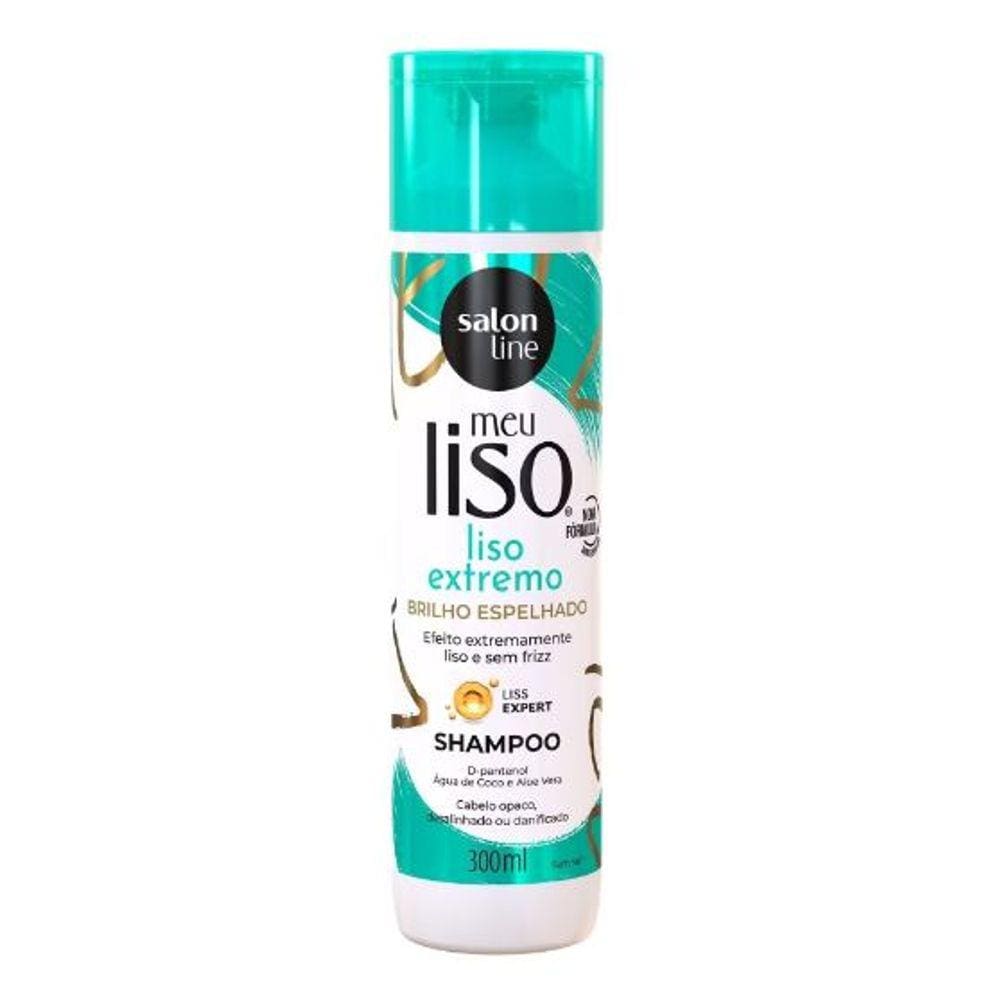 SalonLine Shampoo Meu Liso Proteção Extremo - 300ml