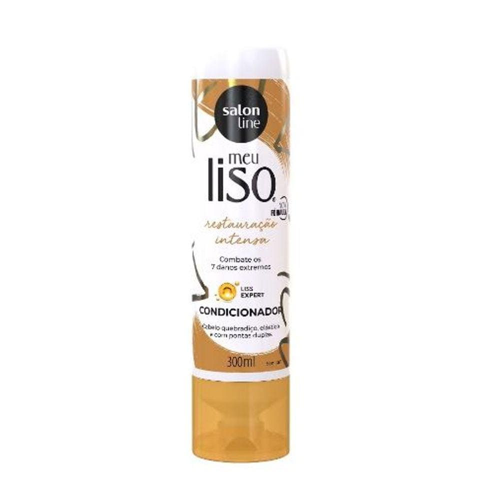 SalonLine Condicionador Meu Liso Restauração Intensa - 300ml