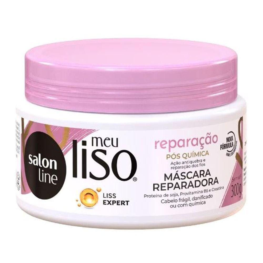 SalonLine Máscara Reparadora Meu Liso Reparação - 300g