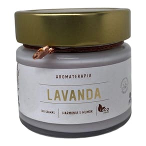 Vela Perfumada Lavanda Atria Aromática Indiana 140g