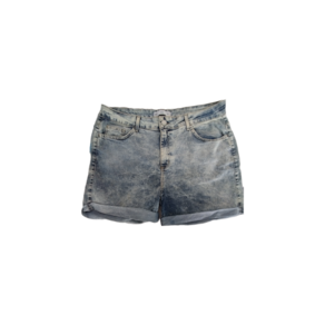 Short jeans desbotado feminino strash tamanho 48