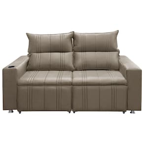 Sofá 2 lugares Retrátil e Reclinável Madri 1,80M - Suede