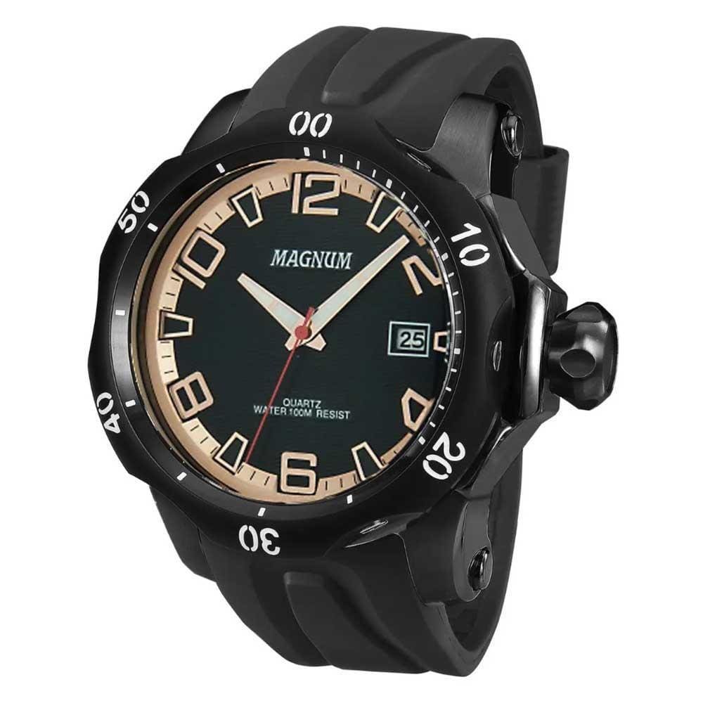 Relógio Masculino Magnum Analógico Ma35173P - Preto
