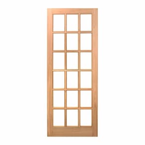 Folha de Porta Maciça 210x72cm Eucalipto Pm14 Estilo Cruzeiro Portas Nude