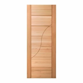 Folha de Porta Maciça 210x82cm Eucalipto Pm91 Sublime Cruzeiro Portas Nude