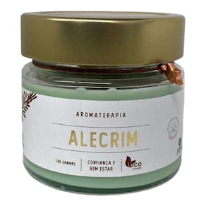 Vela Perfumada Alecrim Atria Aromática Indiana 140g