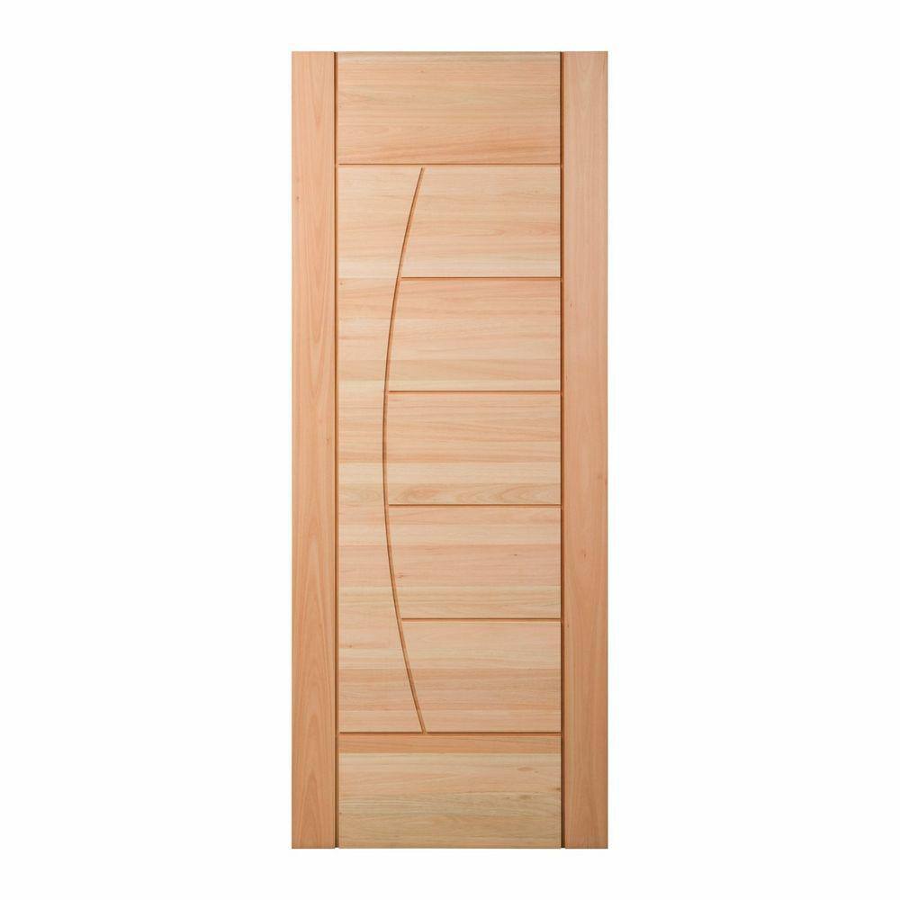 Folha de Porta Maciça 210x82cm Eucalipto Pm78 Solar Cruzeiro Portas Nude