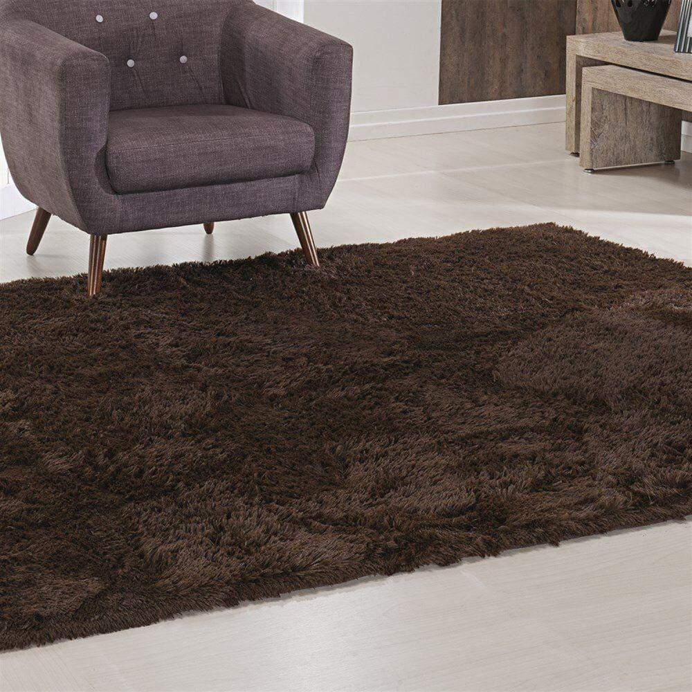 Tapete Congo 1,00 X 1,40m Niazitex Chocolate