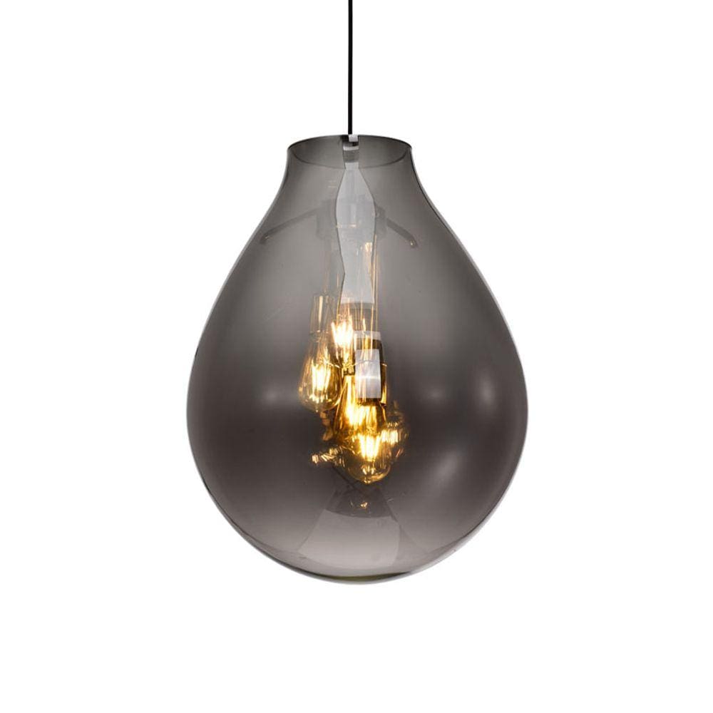 Lustre Pendente Skylight Tommy G Fumê E27 Bivolt