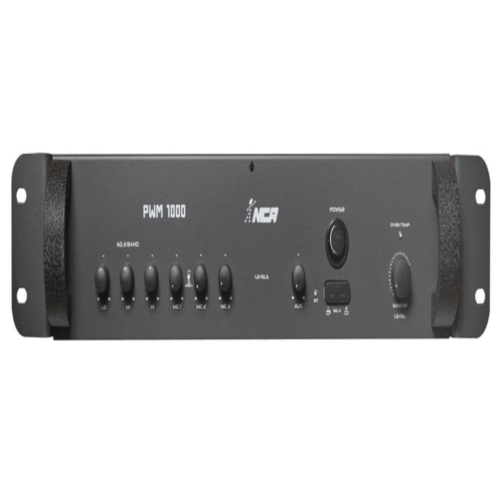 Mixer Amplificado Nca 250W Rms 4 Ohms - Pwm1000