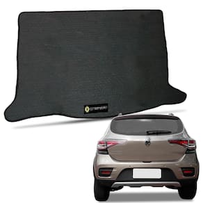 Tapete Porta Malas para Sandero Stepway 2014 a 2020 Borracha Automotivo com Bordado