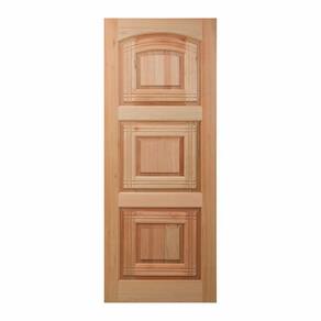 Folha de Porta Maciça 210x62cm Eucalipto Pm02 Lindoya Cruzeiro Portas Nude