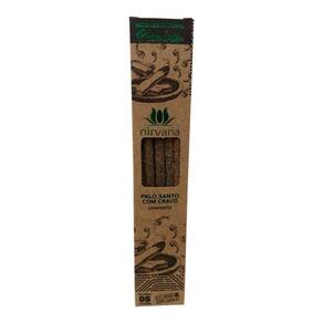 Incenso Nirvana Palo Santo Com Cravo Premium Cx 5 Varetas