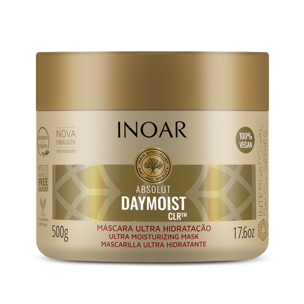 Inoar Absolut DayMoist CLR - Máscara Hidratação 500g