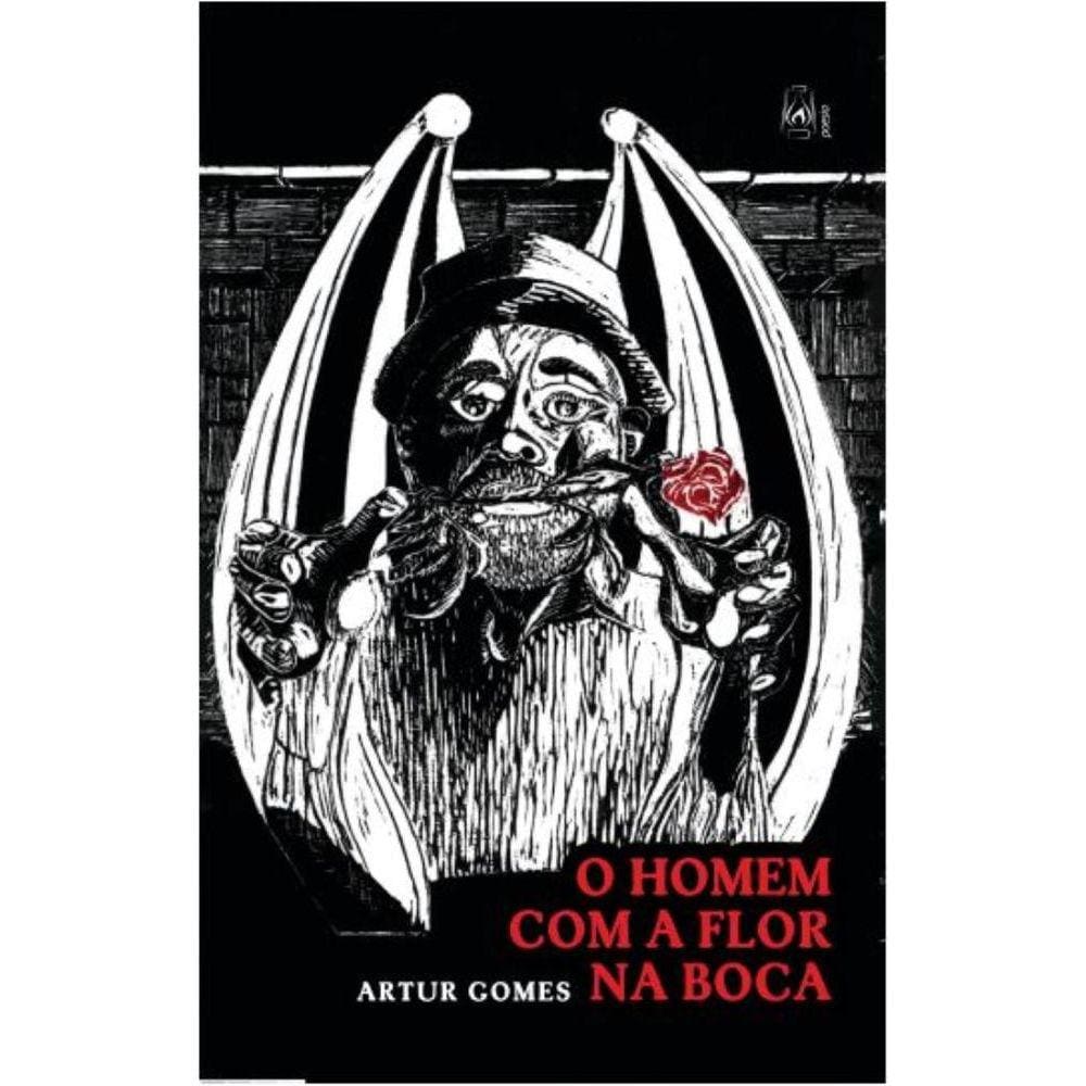 O homem com a flor na boca