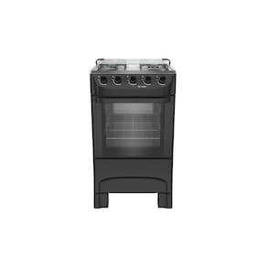 Fogão Mueller 4 Bocas Preto Fosco MFI4BA - Bivolt