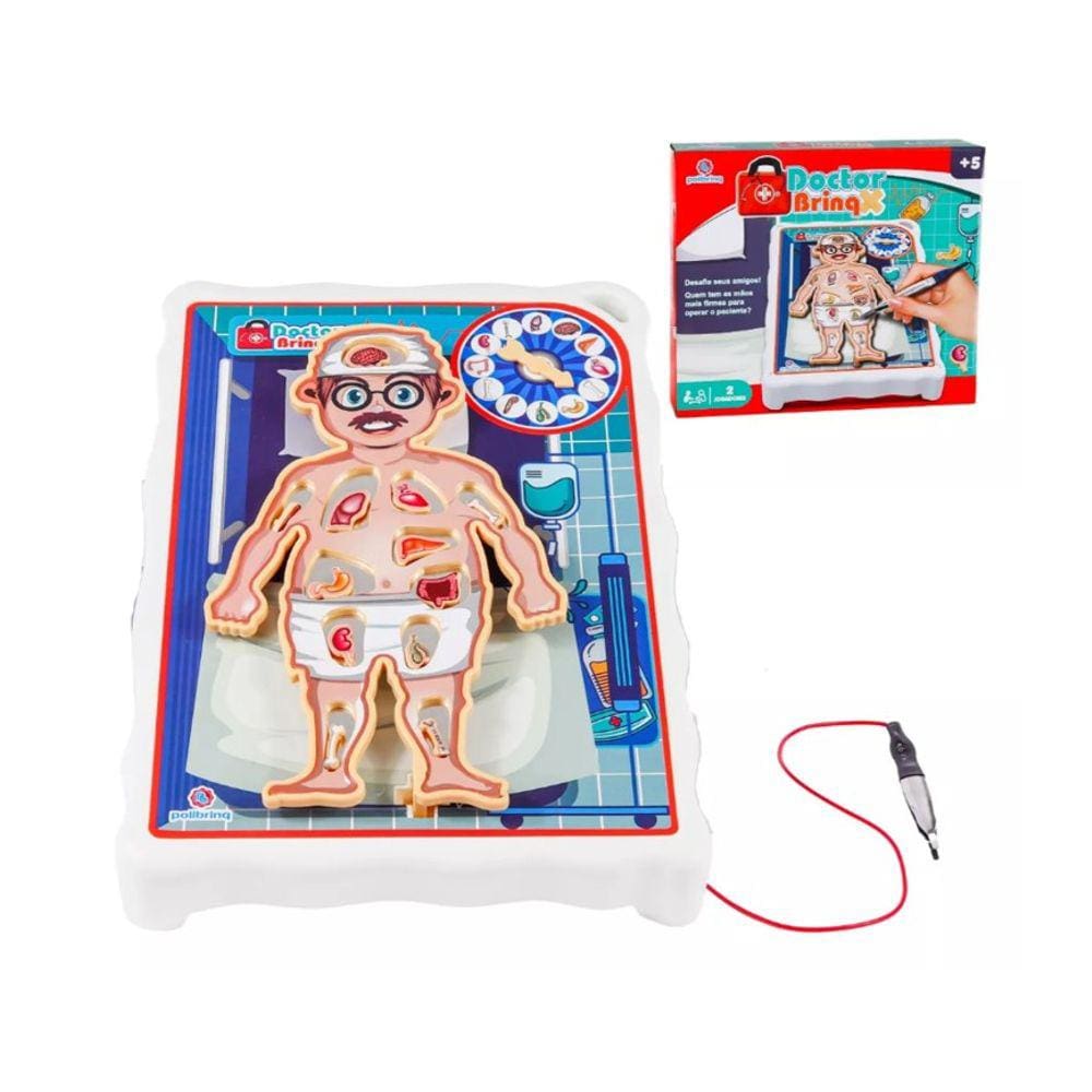 Jogo Doctor Brinq Brincando De Operar - Shiny Toys