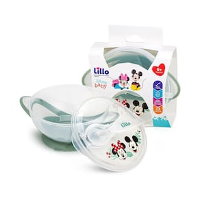 Prato Infantil Bowl Com Colher e Ventosa Disney - Lillo