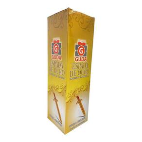Incenso Espada De Ouro Guda Indiano 25 Caixas Com 7 Varetas