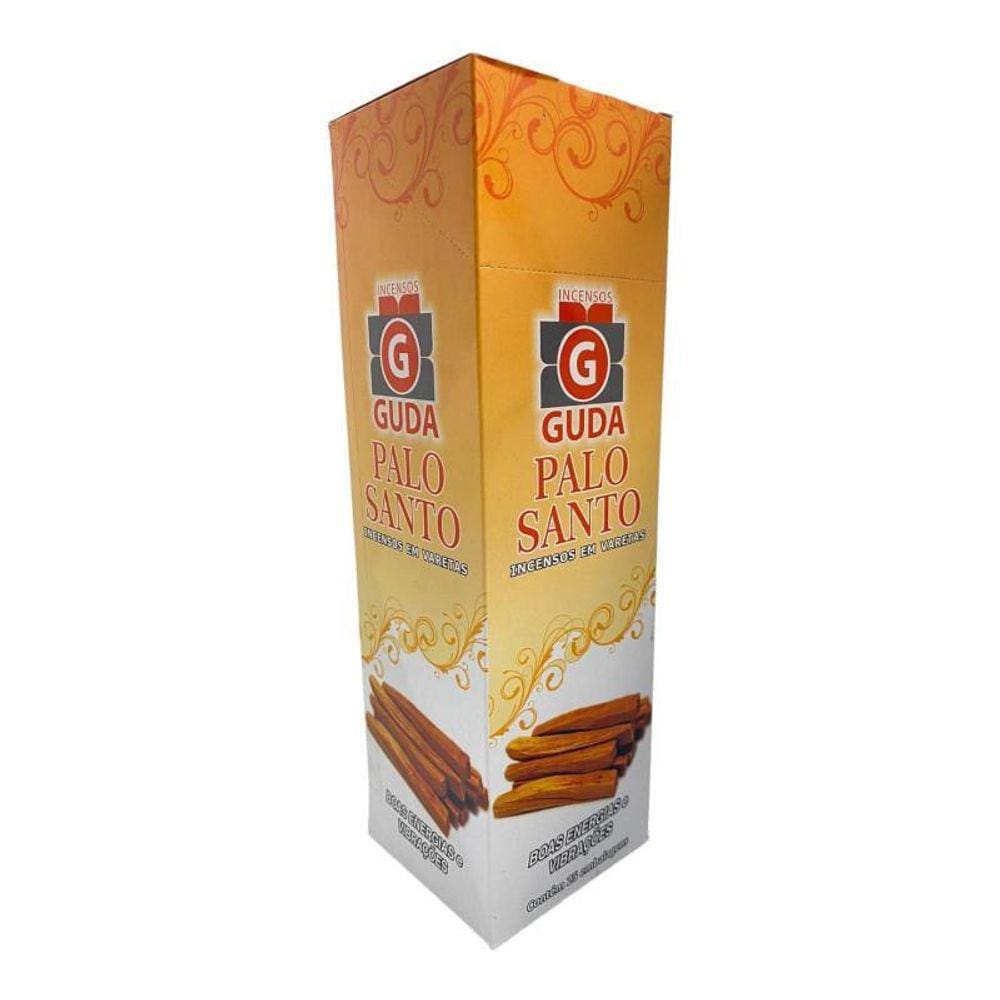 Incenso Palo Santo Guda Indiano 25 Caixas Com 7 Varetas