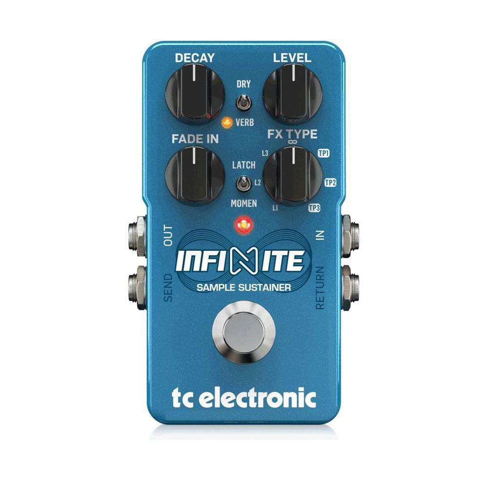 Pedal De Guitarra Infinite Sample Sustainer Da Tc Electronic