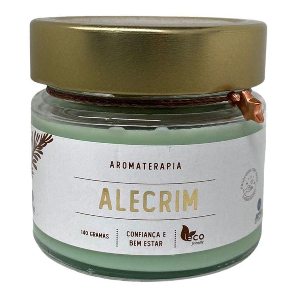 Vela Perfumada Alecrim Atria Aromática Indiana 140G