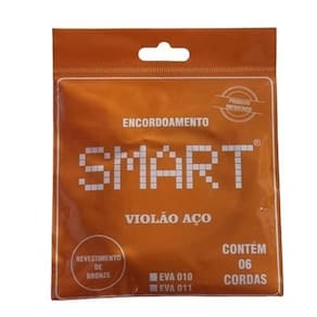 Encordoamento Violão Aço Smart .010 Bronze 85/15
