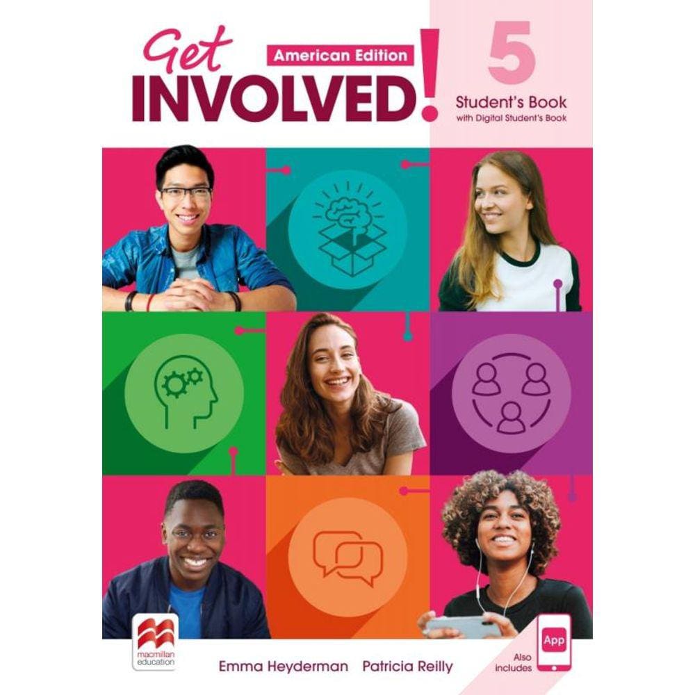 Get involved! american edition students book & app w/wb-5