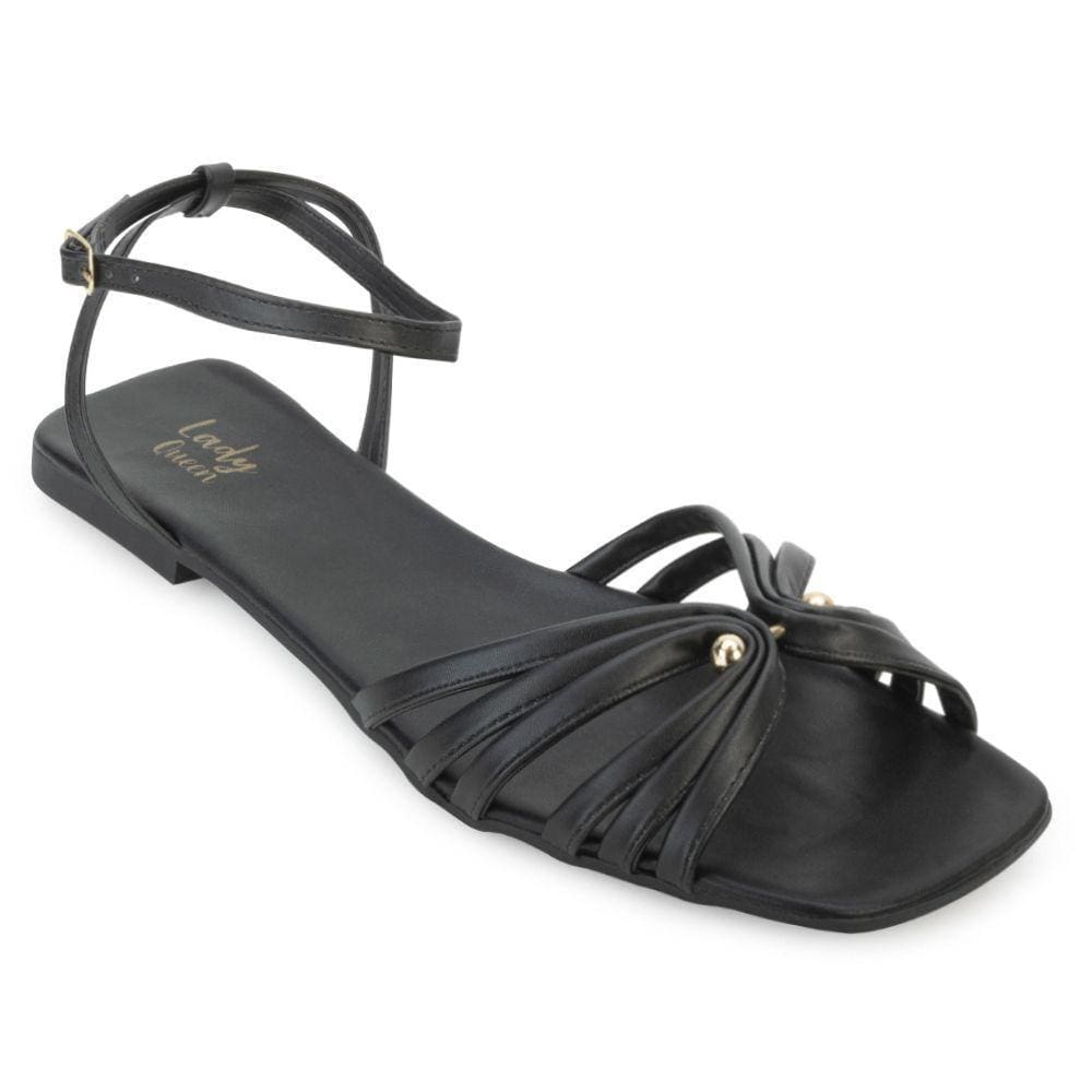 Sandália Rasteira Lady Queen AN23-19313