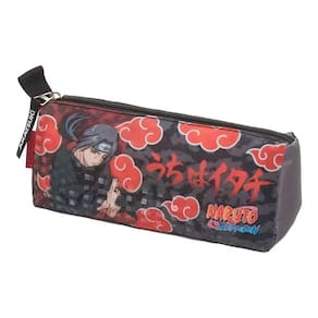 Estojo Naruto Itachi Preto - 20x10x07 cm - Poliéster