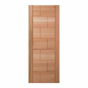 Folha de Porta Maciça 210x72cm Eucalipto Pm94 Talismã Cruzeiro Portas Nude