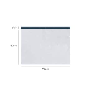 Envelope Plástico de Segurança Branco 70x50 Coex 1000 Un